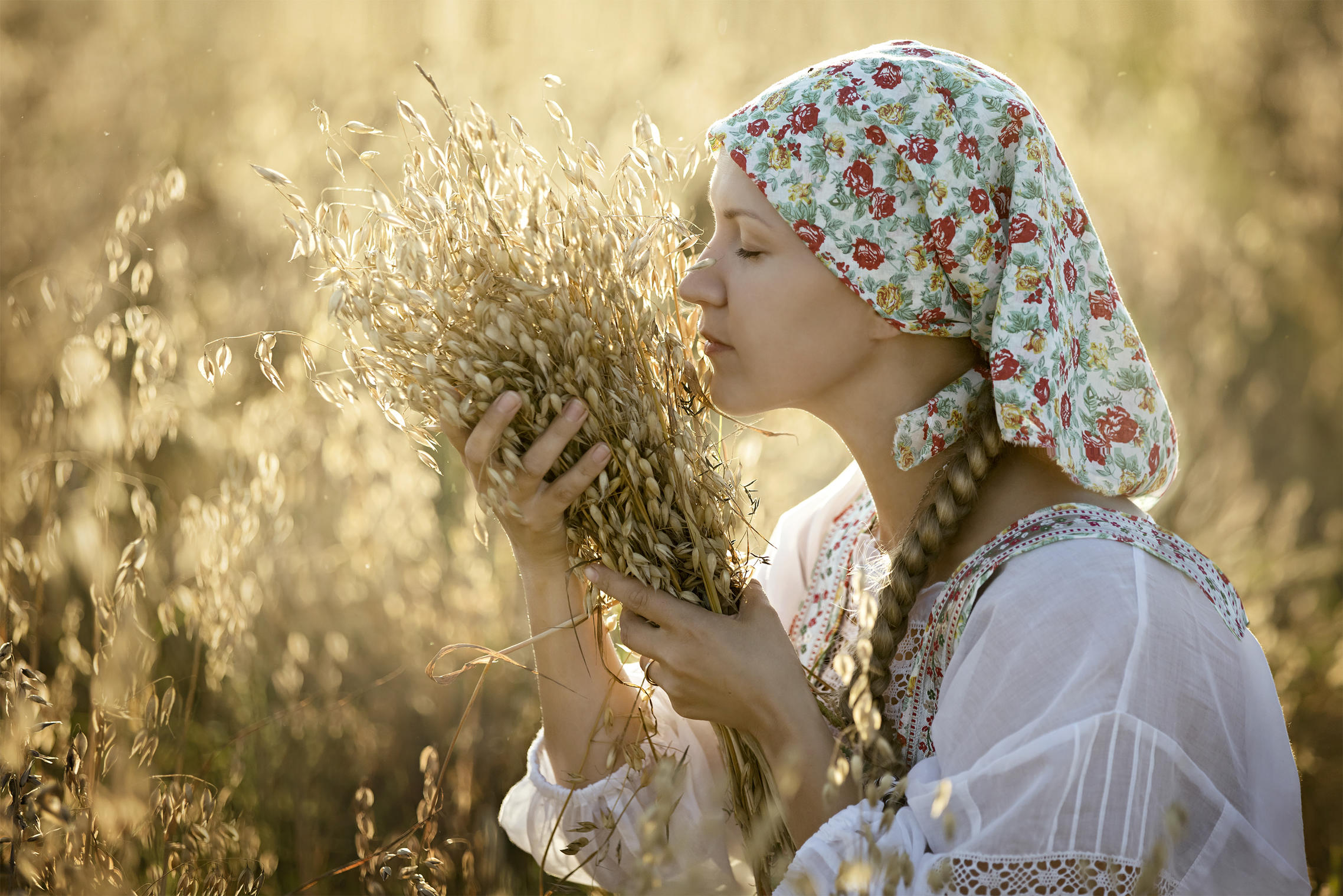 Photo Women in Slavic costumes in Tustla Gutierrez