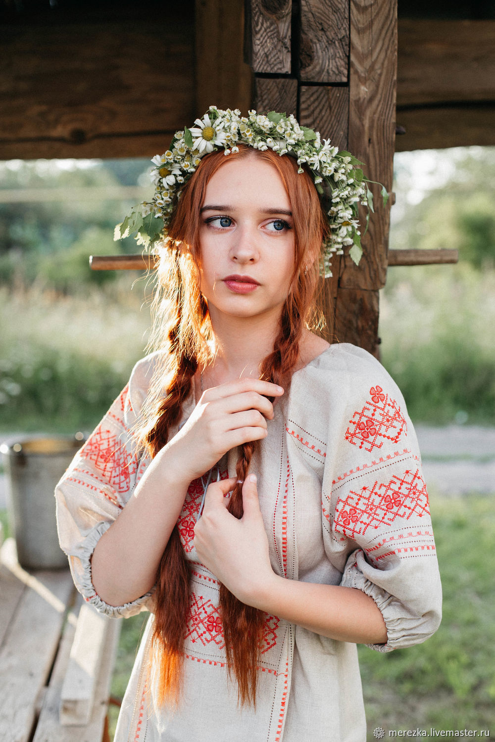 Girls in Slavic costumes in Tustla Gutierrez