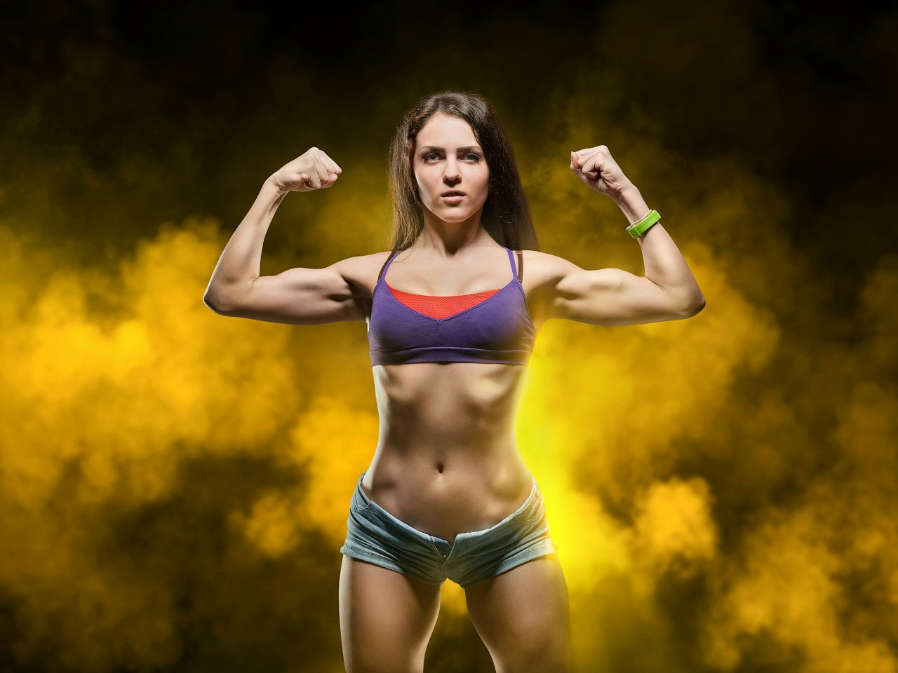 Athletic girls in Tustla Gutierrez